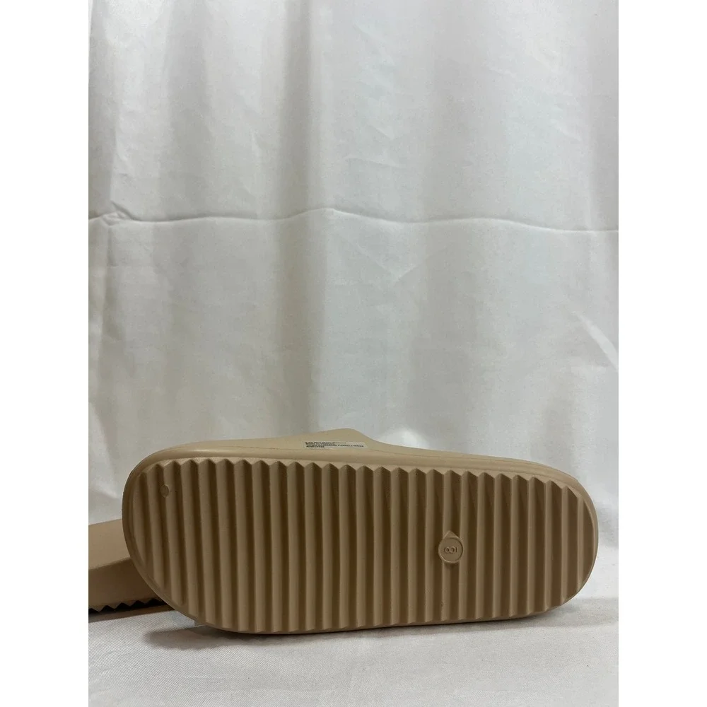 Goodfellow & Co Mens Tan‎ Beige Foam Slide Sandals Size 8 NEW